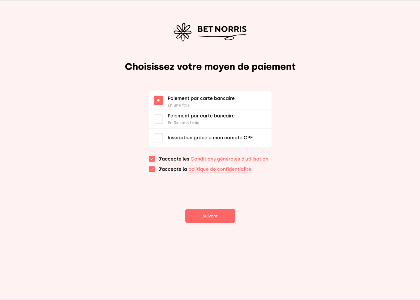 mykadem payment choice interface